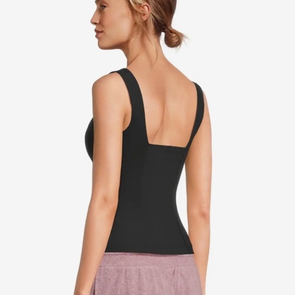 Free People Intimately Somewhere Sometime Cami in Black NWT - Picture 3 of 9